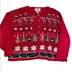 Tiara International Christmas sweater